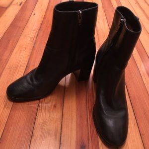 Frye leather booties
